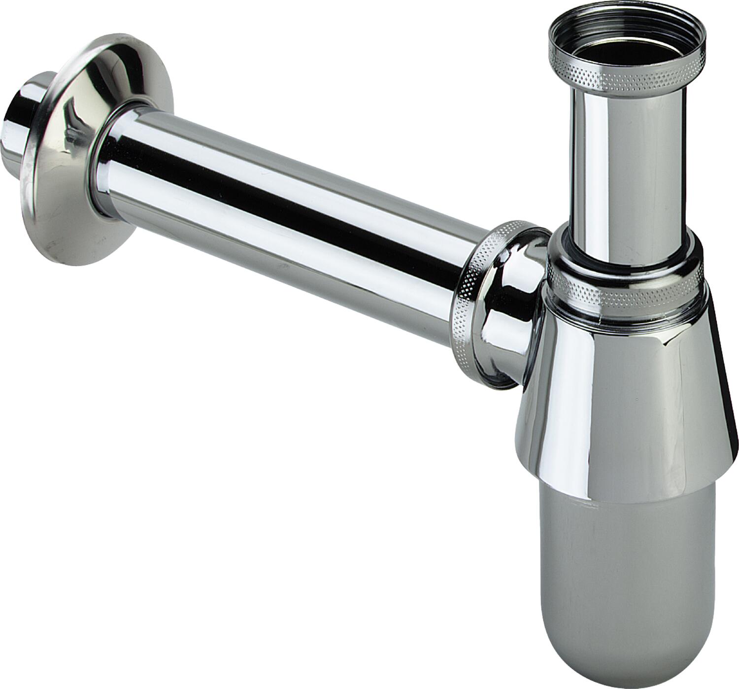 Toruga sifoon valamu põhjaklapile, 1¼" x 32 mm