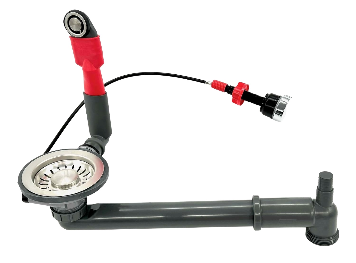 Äravoolukomplekt 3½" nupuga