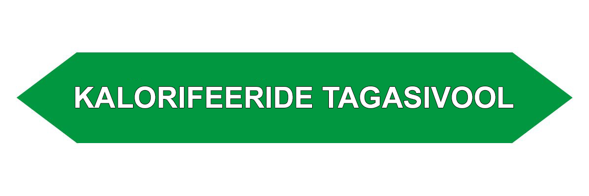 Kleebis "Kalorifeeride tagasivool", 16tk