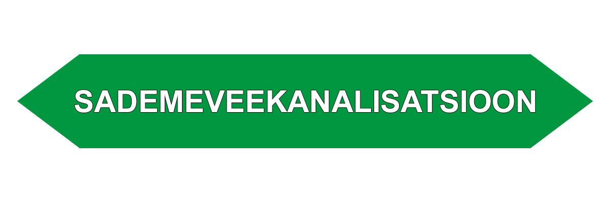 Kleebis "Sademeveekanalisatsioon", 16tk