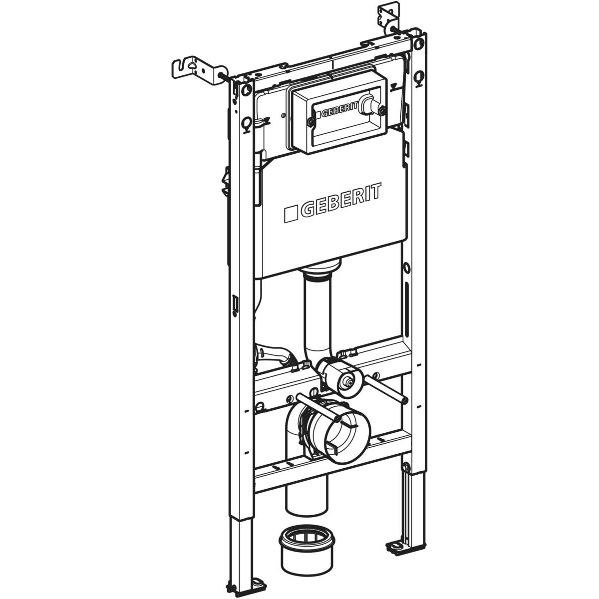 Seinaraam Duofix Basic 112cm + Delta loputuspaak 12cm - Image 2
