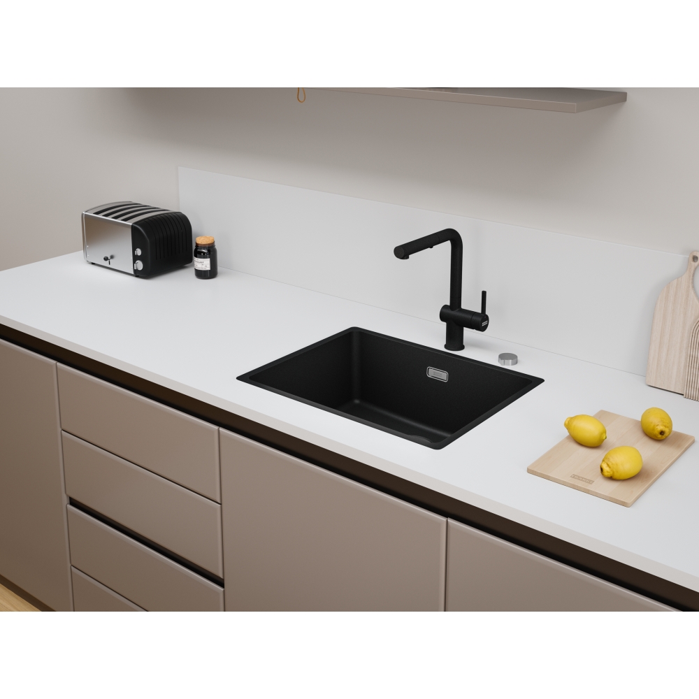 Köögivalamu Maris MRG 110-52 Matte Black - Image 3