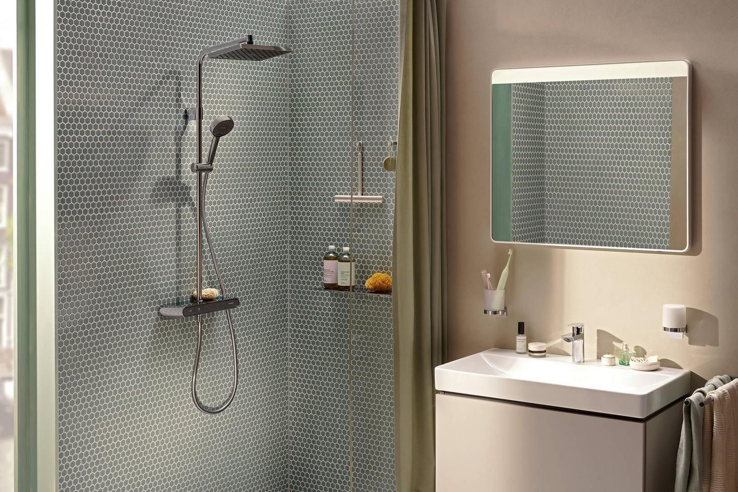Dušisüsteem Hansgrohe Activera Q 290/180 1jet EcoSmart - Image 2