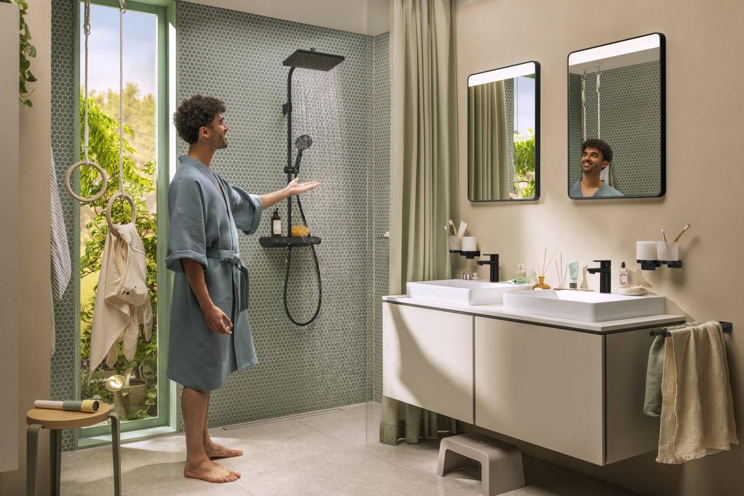 Dušisüsteem Hansgrohe Activera Q 290/180 1jet EcoSmart - Image 2